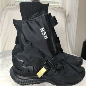 Black high top nikes